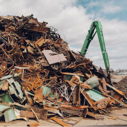 Scrap Metal Pile